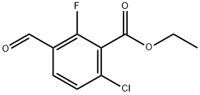 ethyl 6-chloro-2-fluoro-3-formylbenzoate