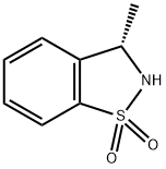 a-Methyltoluene-2,a-sultam Structural