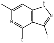 4-chloro-3-iodo-6-methyl-1H-pyrazolo[4,3-c]pyridine