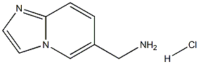 C-Imidazo[1,2-a]pyridin-6-yl-methylamine hydrochloride Structural