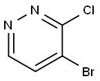 Pyridazine, 4-bromo-3-chloro- Structural