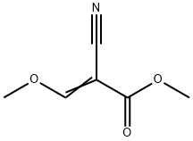 Methyl Methoxymethylenecyanoacetate Structural