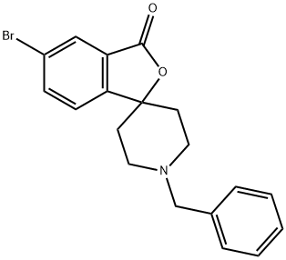 1'-Benzyl-5-bromo-3H-spiro[isobenzofuran-1,4'-piperidin]-3-one Structural