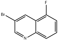 3-bromo-5-fluoroquinoline Structural