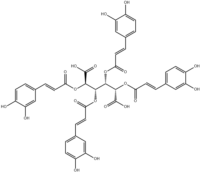 2,3,4,5-Tetracaffeoyl-D-Glucaric acid