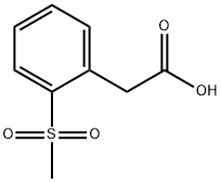 Benzeneacetic acid, 2-(methylsulfonyl)-
