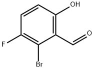 2-bromo-3-fluoro-6-hydroxybenzaldehyde