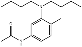 N-[3-(dibutylamino)-4-methylphenyl]acetamide Structural