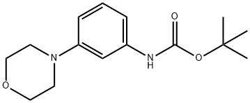 tert-butyl (3-morpholinophenyl)carbamate Structural