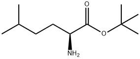 tert-Butyl 2-amino-5-methylhexanoate Structural