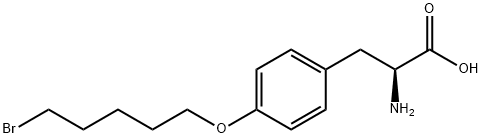 O-(5-Bromopentyl)-L-tyrosine HCl Structural