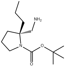 tert-butyl (2R)-2-(aminomethyl)-2-propylpyrrolidine-1-carboxylate