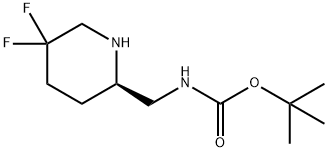 (R)-tert-Butyl ((5,5-difluoropiperidin-2-yl)methyl)carbamate