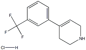 4-(3-(Trifluoromethyl)phenyl)-1,2,3,6-tetrahydropyridine hydrochloride