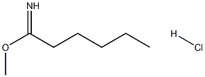 Hexanimidic acid methyl ester  hydrochloride Structural