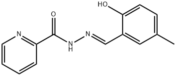 N'-[(E)-(2-hydroxy-5-methylphenyl)methylidene]pyridine-2-carbohydrazide Structural