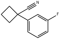 1-(3-Fluorophenyl)cyclobutanecarbonitrile