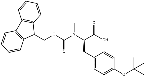 (R)-2-((((9H-Fluoren-9-yl)methoxy)carbonyl)(methyl)amino)-3-(4-(tert-butoxy)phenyl)propanoic acid