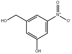 Benzenemethanol, 3-hydroxy-5-nitro- Structural