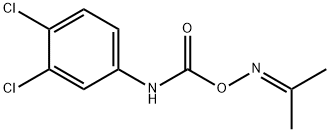 O-(N-(3,4-DICHLOROPHENYL)CARBAMOYL)ACETONE OXIME Structural