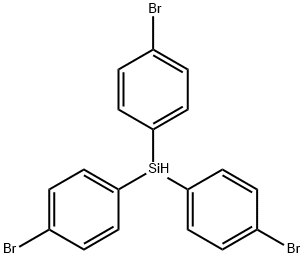 TRIS(4-BROMOPHENYL)SILANE Structural