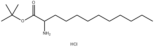 Dodecanoic acid, 2-amino-, 1,1-dimethylethyl ester, hydrochloride Structural