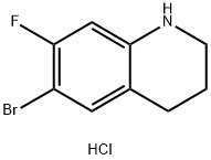 6-Bromo-7-fluoro-1,2,3,4-tetrahydro-quinoline hydrochloride