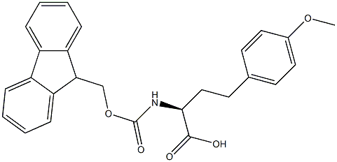 Fmoc-4-methoxy-L-homophenylalanine Structural