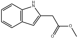 methyl 2-(1H-indol-2-yl)acetate Structural