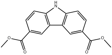 dimethyl 9H-carbazole-3,6-dicarboxylate Structural