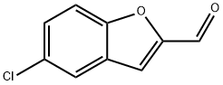 5-Chlorobenzofuran-2-carbaldehyde Structural