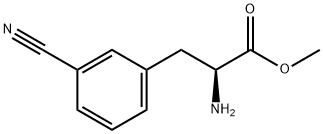 METHYL (2S)-2-AMINO-3-(3-CYANOPHENYL)PROPANOATE