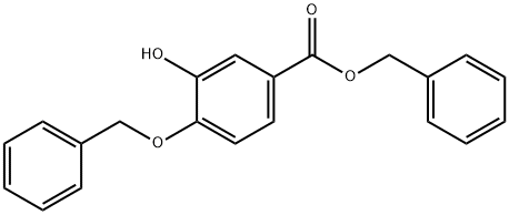 Benzyl 4-(benzyloxy)-3-hydroxybenzoate Structural