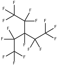 Perfluoro(3-ethylpentane) Structural