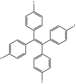 Tetrakis(4-iodophenyl)ethene Structural