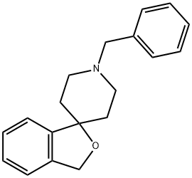 Spiro[isobenzofuran-1(3H),4'-piperidine], 1'-(phenylmethyl)- Structural