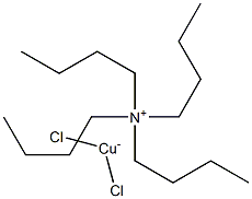 Tetra-n-butylammonium Dichlorocuprate(I) Structural
