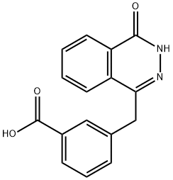 3-((4-Oxo-3,4-dihydrophthalazin-1-yl)methyl)benzoic acid Structural