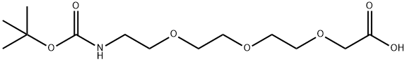 2,2-DIMETHYL-4-OXO-3,8,11,14-TETRAOXA-5-AZAHEXADECAN-16-OIC ACID