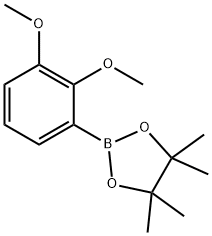 1,3,2-Dioxaborolane,2-(2,3-dimethoxyphenyl)-4,4,5,5-tetramethyl- Structural