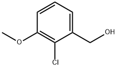 (2-Chloro-3-methoxyphenyl)methanol Structural