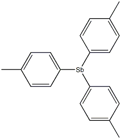 TRIS(P-TOLYL)ANTIMONY Structural