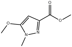 methyl 5-methoxy-1-methyl-1H-pyrazole-3-carboxylate Structural