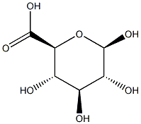 Beta-D-glucopyranosiduronic acid Structural