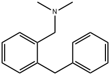 N-(2-benzylbenzyl)-N,N-dimethylamine Structural