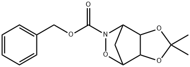 Tetrahydro-2,2-dimethyl-4,7-methano-6H-1,3-dioxolo[4,5-d][1,2]oxazine-6-carboxylic acid phenylmethyl ester