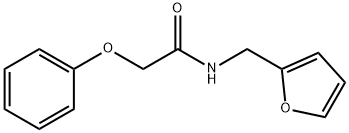 N-(furan-2-ylmethyl)-2-phenoxyacetamide Structural