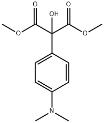 dimethyl 2-(4-(dimethylamino)phenyl)-2-hydroxymalonate Structural
