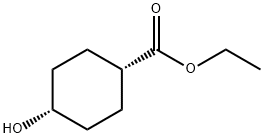 cis-Ethyl 4-hydroxycyclohexanecarboxylate Structural