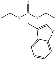 diethyl benzo[b]thiophen-3-ylmethylphosphonate Structural